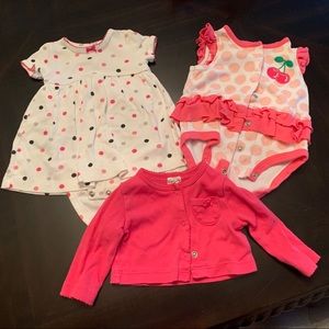Pretty in Pink Baby Outfits